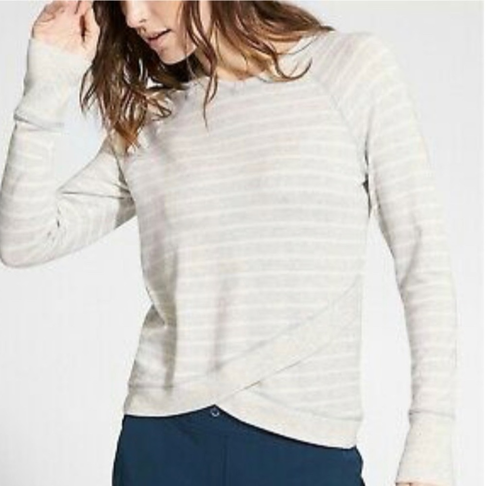 NWOT Athleta criss cross sweater